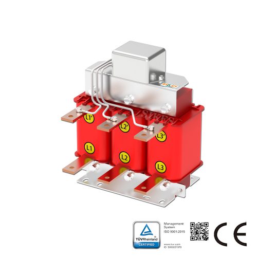 DV/DT filter, Rated Current 48A ,for 22KW Motor